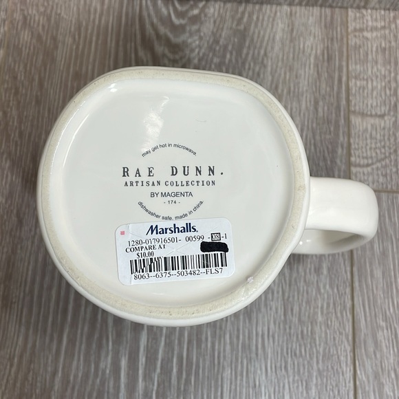 NWT Rae Dunn “PUMPKIN SPICE” Heart Double Sided Ceramic Coffee Tea Mug - Picture 6 of 6